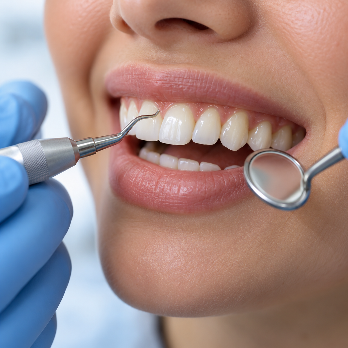 Imagen ilustrativa: Destartraje supragingival Complejo — Clarity Dental