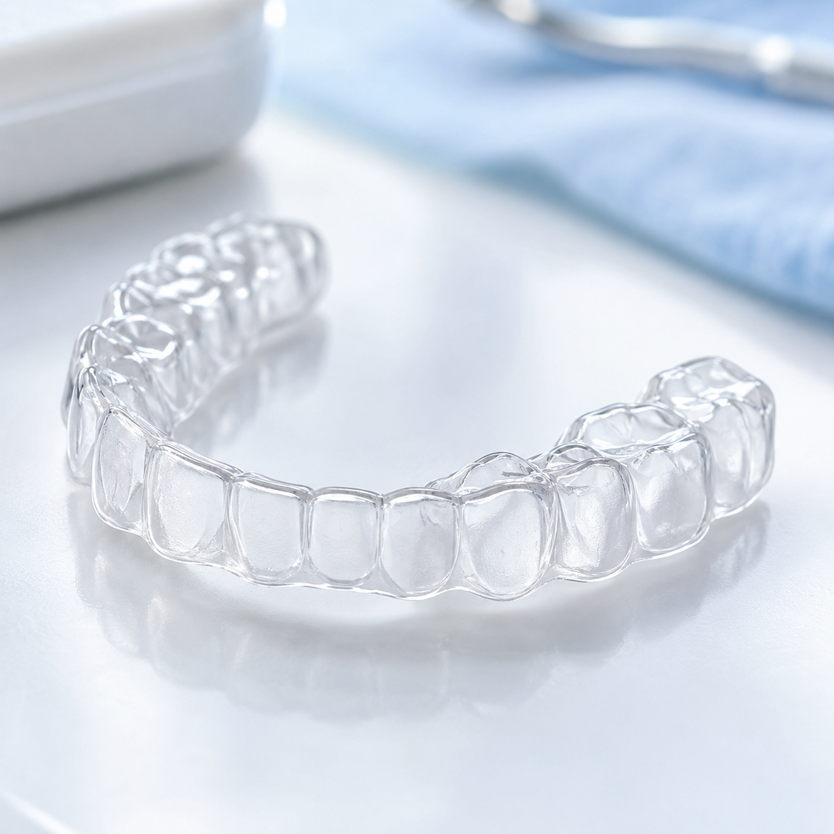 Imagen ilustrativa: Estampado de acetato 1mm — Clarity Dental