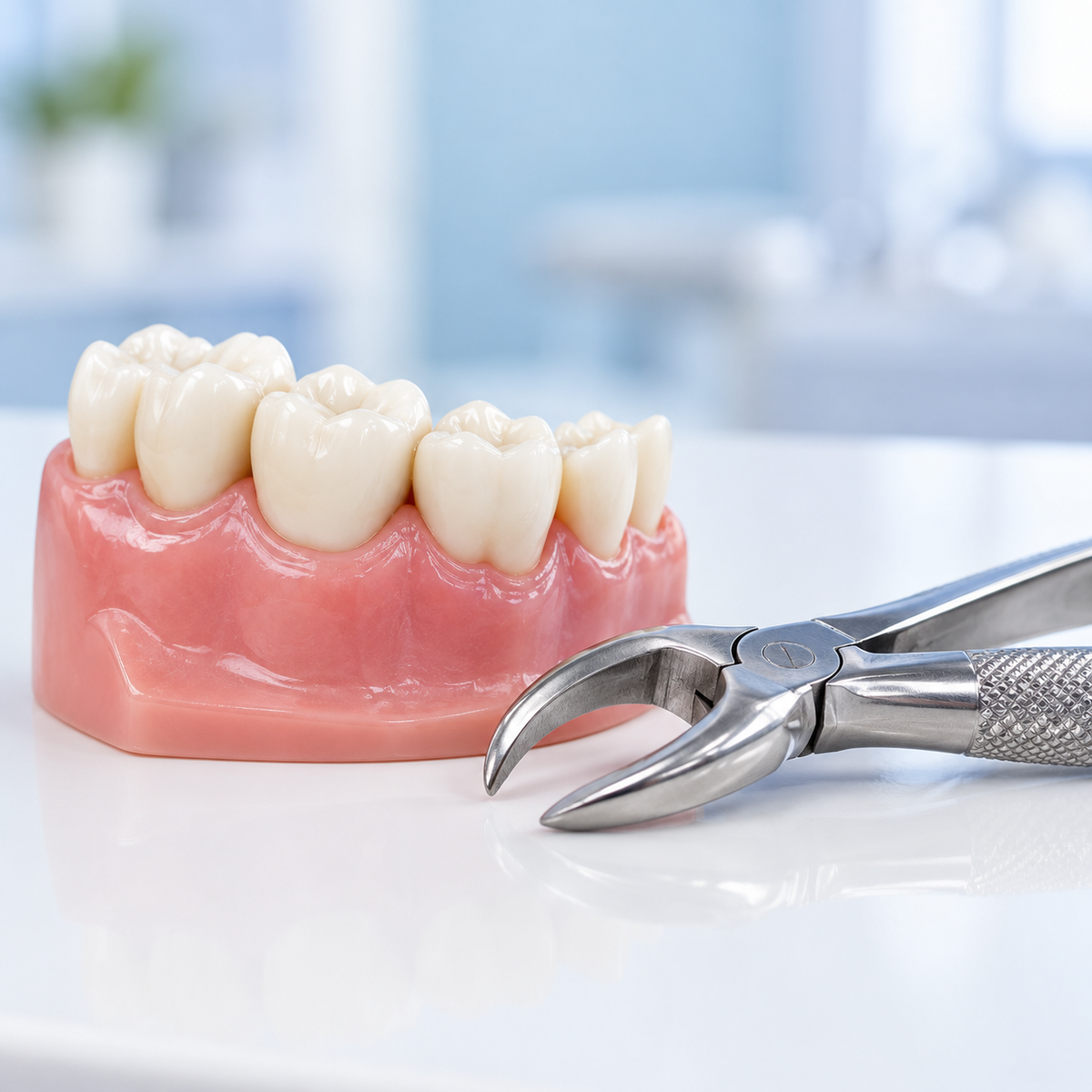 Imagen ilustrativa: Exodoncia pieza permanente simple — Clarity Dental