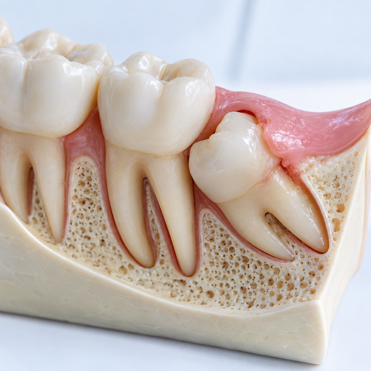 Imagen ilustrativa: Exodoncia tercer molar semierupcionado — Clarity Dental