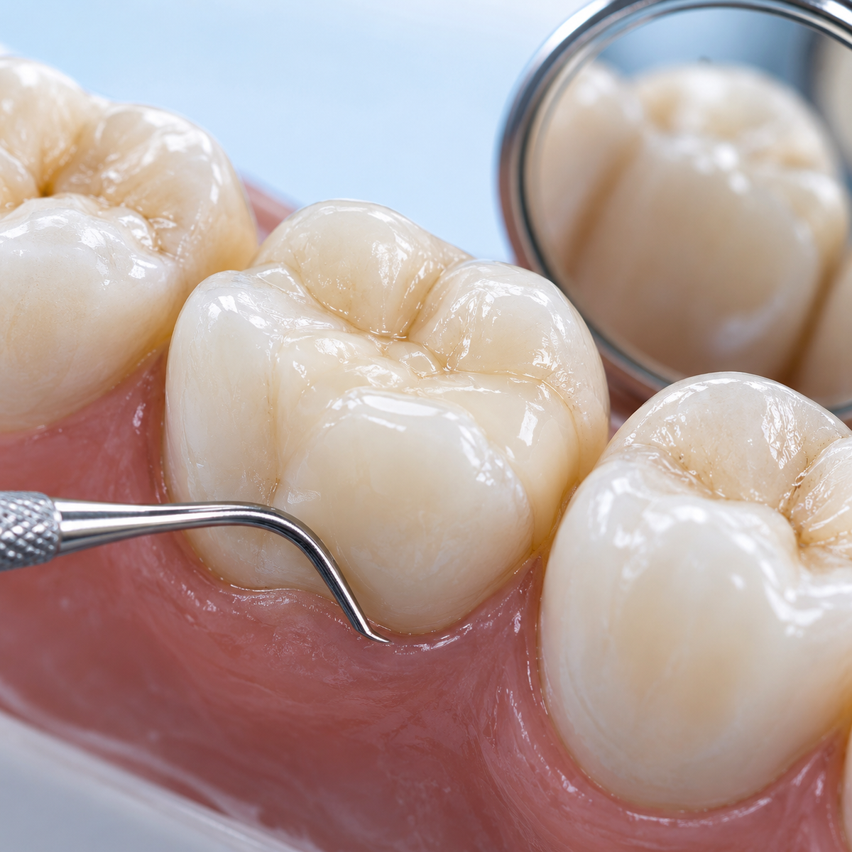 Imagen ilustrativa: Restauración compuesta posterior resina — Clarity Dental