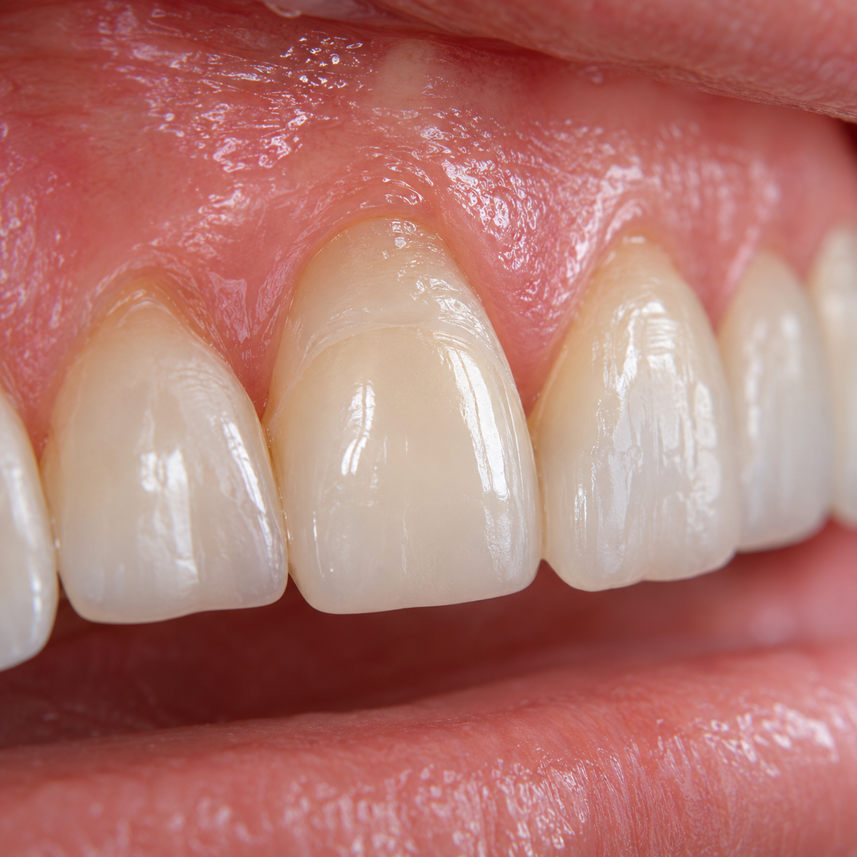 Imagen ilustrativa: Restauración resina abfracción — Clarity Dental