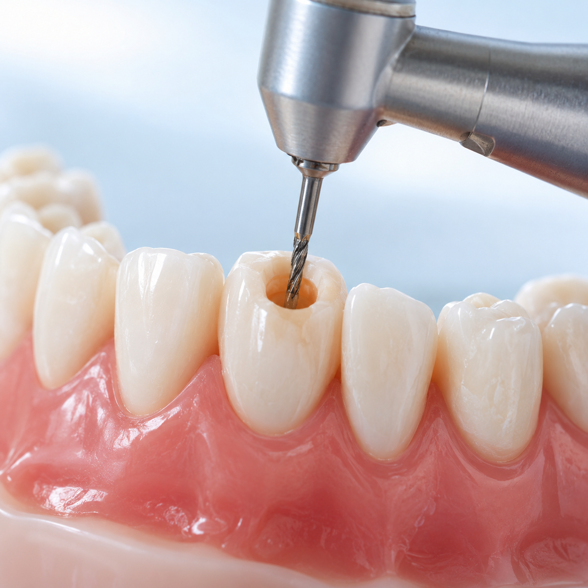 Imagen ilustrativa: Trepanación Anterior y Premolar — Clarity Dental